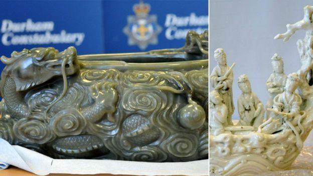 在英中国文物盗窃案头目被定罪 曾忘记藏赃地点